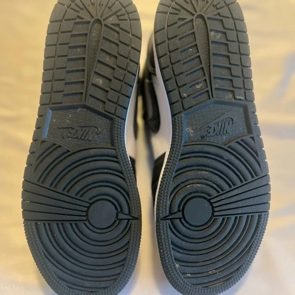 Air Jordan Kids' Black and White Sneakers